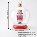Large inflatable Christmas ball ornament with nutcracker design for outdoor holiday decor - Inflatable Ball-in-Ball with Base / Refer to color comparison chart / Nutcracker Guard