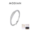 Elegante anillo de plata de ley S925 con moissanita color D y diseño minimalista - Talla US 5 / Caja de Regalo Completa con Certificado GRA (MSR0295) / Plata (9 Puntos 12 Diamantes Moissanita)