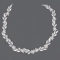 Enredadera plateada para el pelo de novia con hojas de aleación perlas y strass - Diadema Floral Plateada Versátil Estilo Mori