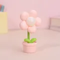 Mini lampada da notte creativa a LED a forma di fiore rosa per decorazione da scrivania - Lampada a fiore / Rosa