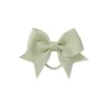 Adorable chouchou à nœud papillon en ruban gros-grain vert clair pour cheveux de filles - Vert Pâle (567)