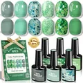 6Pcs/Set / Mint Green