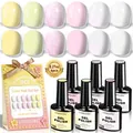 6Pcs/Set / Macaron Yellow Pink