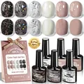 6Pcs/Set / Milk Tea Nude Pink