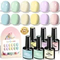 6Pcs/Set / Macaron Pink Green
