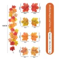 Guirlande de feuilles d'érable artificielle 100cm pour récolte et décor Halloween - Vignes D'érable - 164