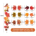 100cm artificial maple leaf vine for autumn and Thanksgiving home decor. - Maple Vines - 166