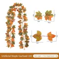 Lifelike autumn artificial maple leaf vine 175cm for harvest festival home decor - Maple Vines - 182