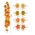 Autumn artificial maple leaf garland 100cm length for harvest festival home decor - Maple Vines - 187
