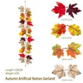 100cm artificial autumn maple leaf garland for home and harvest festival decoration - Maple Vines - 227