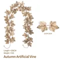 Artificial autumn maple leaf vine garland for harvest festival home decorations - Maple Vines - 229