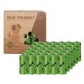 Eco-friendly biodegradable dog waste bags 36 rolls set featuring EPI technology and bone pattern - 36 Rolls (Eco-friendly Thickness 1.5 Silk Printed Lavender Scented)