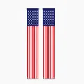Patriotische US-Flaggen-Banner für die Veranda zum Unabhängigkeitstag der USA - Veranda Schilder 180x30cm
