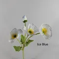 Kunstmatige Ijslandse papaversteel in crushed ice blue voor huis- en bruiloftsdecor - Ijsblauw