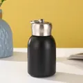 Mini tazza tascabile isolata in acciaio inox 304 nero opaco con anello di trasporto - Nero / Enjoy Time