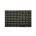 Patch tattica 8x5cm bandiera USA taglio laser con stelle e strisce riflettenti per divise - Mimetismo Notturno Deserto (Destra)