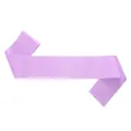 Macro detail of a blank lavender purple satin ceremonial sash showing smooth fabric texture - Light Purple / 160*9.5