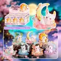 Coffret de figurines blind box Renard à Neuf Queues style ancien avec édition cachée - Renard Spirituel Attrape-rêves à Neuf Queues (A173) / Boîte de Set Complet (Set de 6)