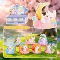 Coffret de figurines mystères Renard à Neuf Queues avec 6 modèles et 1 caché - Sept Scènes de Zhaohua (A178) / Boîte de Set Complet (Set de 6)