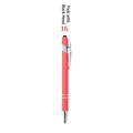 Penna a sfera in metallo rosa con punta stilo nera per ufficio e scuola - Rosa con punta nera (16#) / Rosa