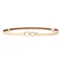 Elegant beige thin cowhide belt for women's dresses featuring a double pearl buckle. - Mixed Pearl Buckle / 45-95cm / Khaki