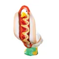 Funny and creative hot dog costume outfit for decorative porch goose lawn ornament - 23 Inches / Hot Dog Suit Set / Set