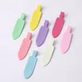 Lot de 8 barrettes à cheveux sans trace avec un design unique en forme de lame pour femme - Style Métallique / Aléatoire