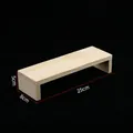 Piccolo supporto minimalista in legno per action figure e oggetti da collezione desktop - Modello A Standard Piccolo 1 Livello
