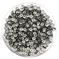 Premium silver and black 6mm 8mm rhinestone rondelle spacer beads for jewelry DIY - Black