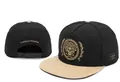 Stylish black snapback hat with beige brim and detailed skull Medusa embroidery - Style - 75 / Adjustable