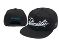Black snapback hat with white Futuristic Wizard embroidery and side logo patch - Style - 60 / Adjustable
