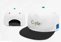 Cayler & Sons stylish snapback cap in white and black with multi-color embroidery details - Style - 65 / Adjustable