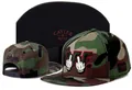 Cayler & Sons camouflage flat brim snapback hat with OFF embroidery and hand gestures - Style 112 / Adjustable