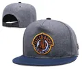 Cayler & Sons boxing gym snapback hat in gray and navy blue with a flat brim - Style-105 / Adjustable