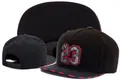 Classic black flat brim snapback cap with embroidered 23 logo and Legend text on back - Style - 89 / Adjustable