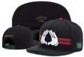 Black American style flat brim snapback cap with white hand embroidery and green accents - Style - 88 / Adjustable