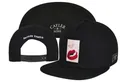 Black Cayler & Sons snapback hat with red lips patch and High Times embroidery - Style 67 / Adjustable