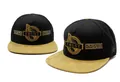 Stylish black and gold flat brim snapback hat featuring Trust praying hands embroidery design - Style 20 / Adjustable