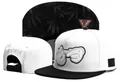 Cayler & Sons white and black flat brim baseball cap with Kush embroidery and leaf print - Style - 176 / Adjustable