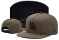 Olive green snapback hat with red rose and arrow embroidery detail. - Style-139 / Adjustable