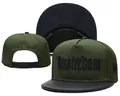 Olive green and black flat brim snapback hat featuring Amsterdam embroidery detail - Style 2 / Adjustable