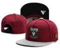 Fashionable two-tone burgundy and grey snapback cap featuring Bright Ideas embroidery detail - Style 5 / Adjustable