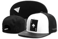 Stylish black and white flat-brim baseball cap featuring a unique Ace of Spades card design - Style 13 / Adjustable
