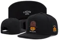 Stylish black snapback cap featuring Garfield embroidery and Not Happy slogan design - Style 15 / Adjustable
