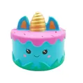 Gâteau Licorne à Deux Oreilles / Bleu