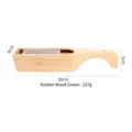 Grattugia professionale in legno di gomma con manico ergonomico e misure precise - Stile Legno di Albero della Gomma