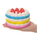 Gâteau aux fraises / Coloré