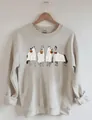 Bequemes Halloween Pferde-Geist Grafik-Sweatshirt in stilvollem Cremeweiß-Design - JSTGI-5347697 / S
