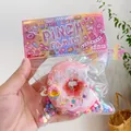 Χαριτωμένο ροζ squishy ντόνατ με γκλίτερ και πολύχρωμα τρούφα σε συσκευασία - Δαγκώστε Αυτό Το Γιγάντιο Ντόνατ ✺ Ροζ / 【αποστολή Σε Δευτερόλεπτα】