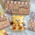 Κίτρινη αρκούδα βουτύρου μαλακό παιχνίδι squishy για ανακούφιση από το στρες και μπρελόκ - Αρκούδα Βούτυρο ✺ [λασπωμένη Υφή] / 【αποστολή Σε Δευτερόλεπτα】